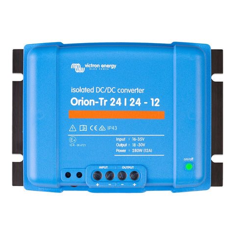 Victron Energy Qualifies for Free Shipping Victron Orion-TR 24/24-12 280w Isolated DC-DC #ORI242428110
