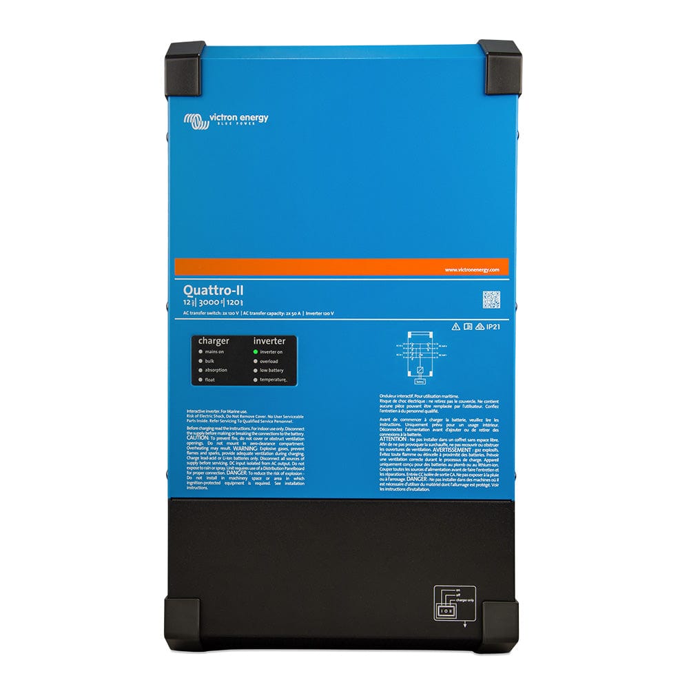 Victron Energy Not Qualified for Free Shipping Victron Quattro-II 12/3000 120-50/50 2x 120v #QUA122305130