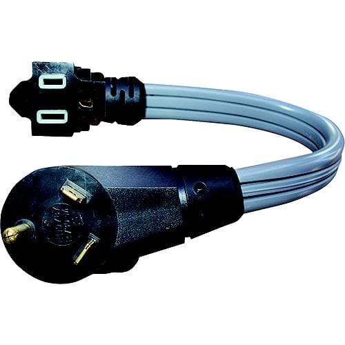Voltec Qualifies for Free Shipping Voltec Flat Wire 30a Male to 15a Female Adapter 12" #16-00569