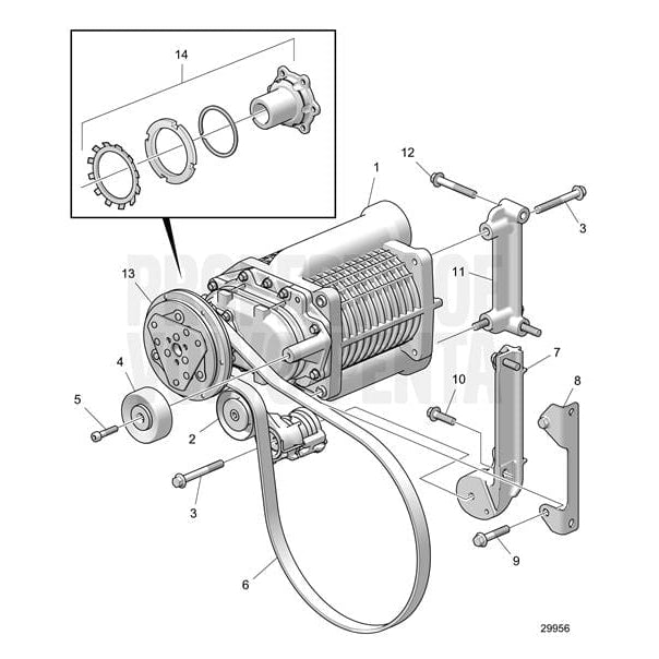 Volvo Penta Qualifies for Free Shipping Volvo Penta Belt #23324914