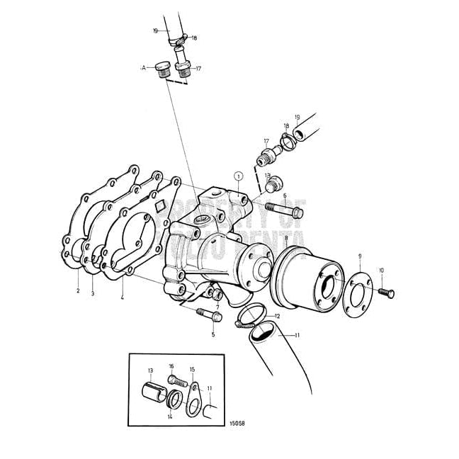 Volvo Penta Qualifies for Free Shipping Volvo Penta Coolant Pump #3803970