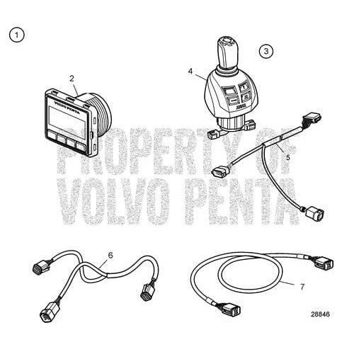 Volvo Penta Qualifies for Free Shipping Volvo Penta Docking Station Cable #21421926