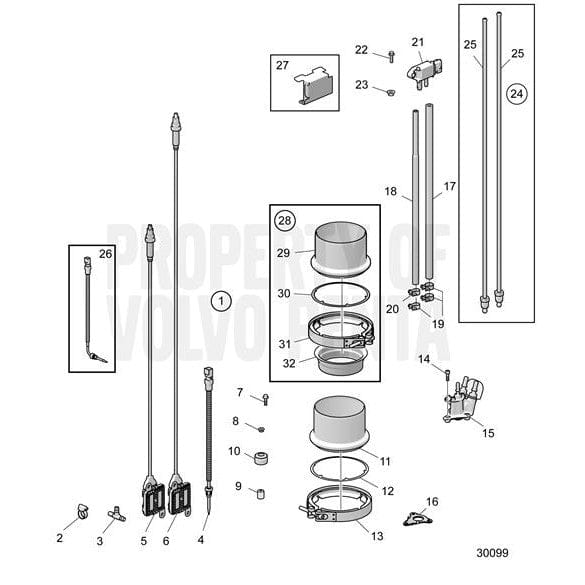 Volvo Penta Qualifies for Free Shipping Volvo Penta Dosage Valve #22757148