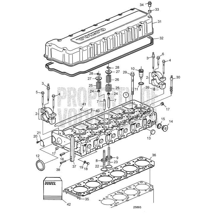 Volvo Penta Qualifies for Free Shipping Volvo Penta Flange Screw #21344776