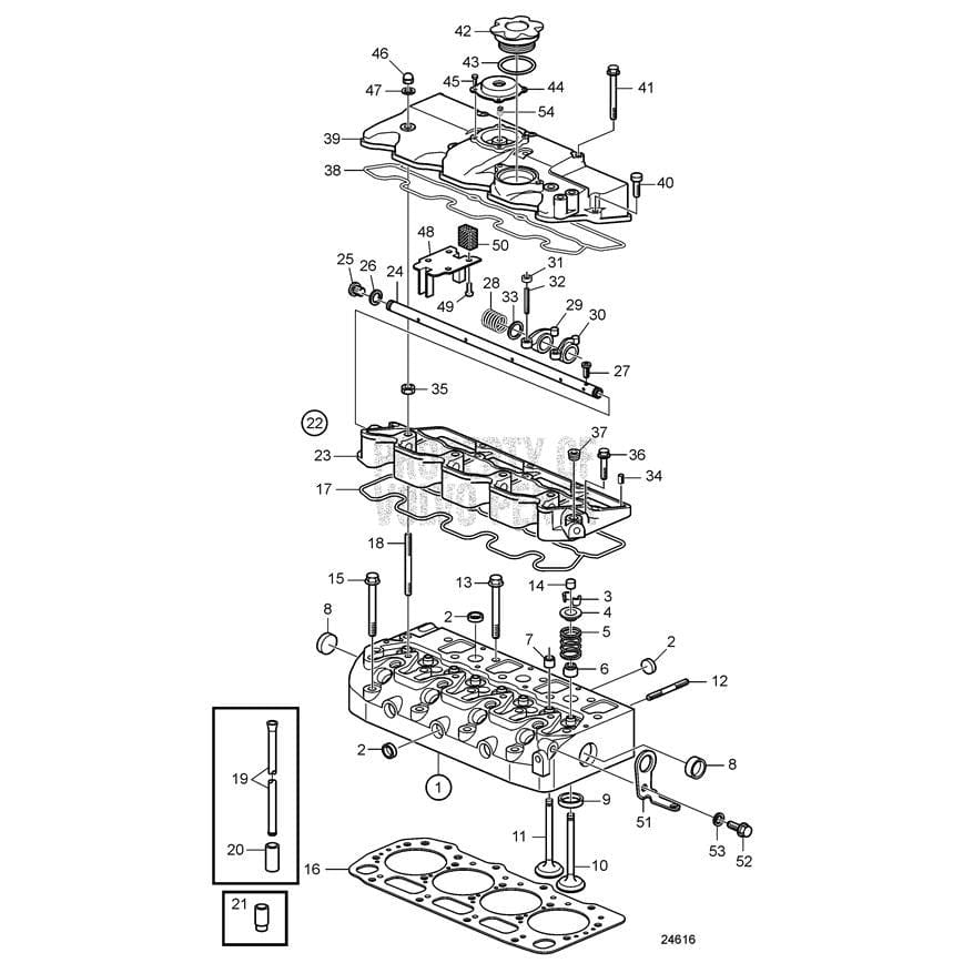 Volvo Penta Qualifies for Free Shipping Volvo Penta Gasket #3887222