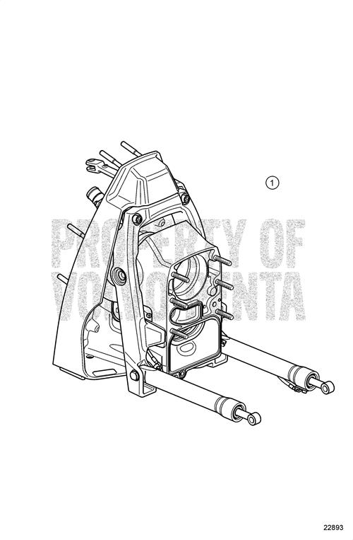 Volvo Penta Truck Freight - Not Qualified for Free Shipping Volvo Penta Gear Housing #21658888