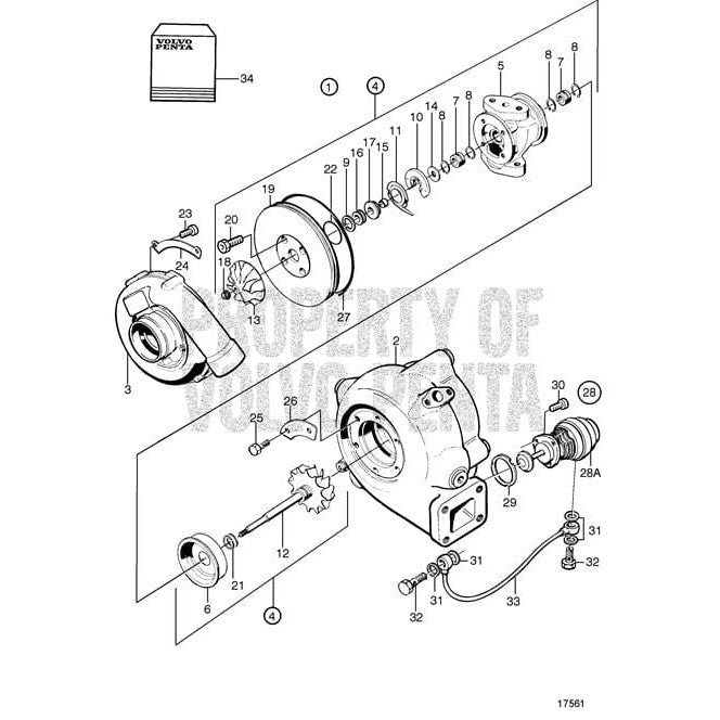 Volvo Penta Qualifies for Free Shipping Volvo Penta O-Ring #3887153