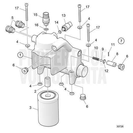 Volvo Penta Qualifies for Free Shipping Volvo Penta Oil Filter IPS10 #22863663