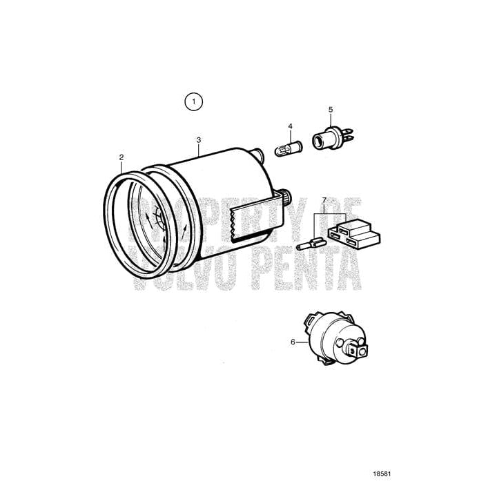 Volvo Penta Qualifies for Free Shipping Volvo Penta Rudder Indicator #1140465