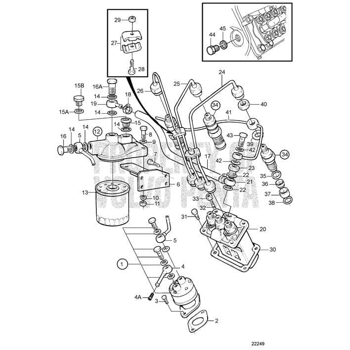 Volvo Penta Qualifies for Free Shipping Volvo Penta Spray Sleeve #3580385