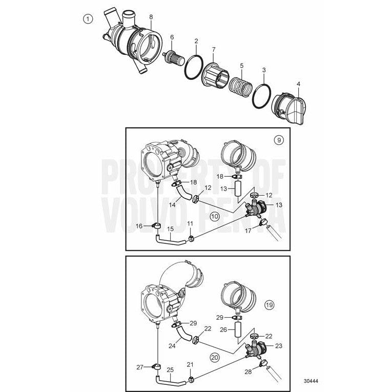 Volvo Penta Qualifies for Free Shipping Volvo Penta Thermostat #23521143