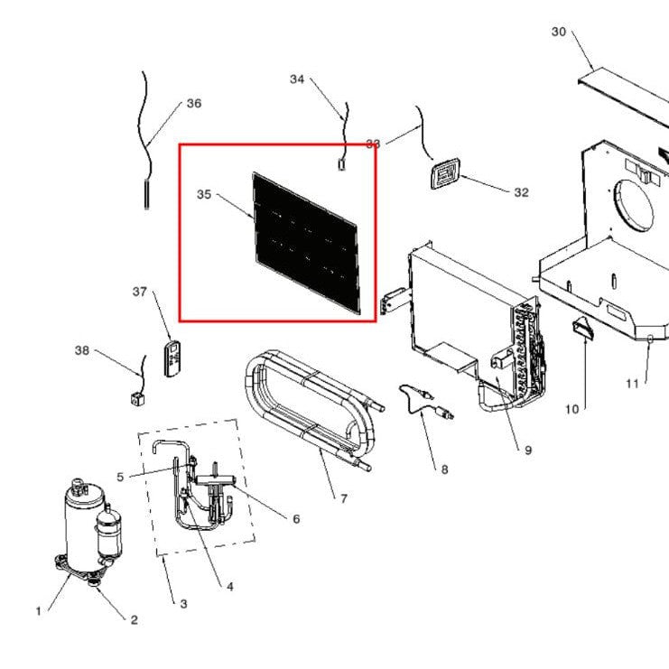Webasto Qualifies for Free Shipping Webasto Air Filter FCF Classic 24k/Plat 20k 25k #FCFSP0081A