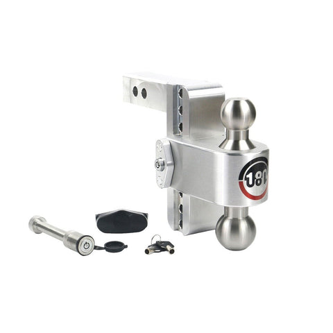 Weigh Safe Qualifies for Free Shipping Weigh Safe 180 Drop Hitch with SS Tow Ball 6" Drop for 2" & WS05 #LTB6-2-KA