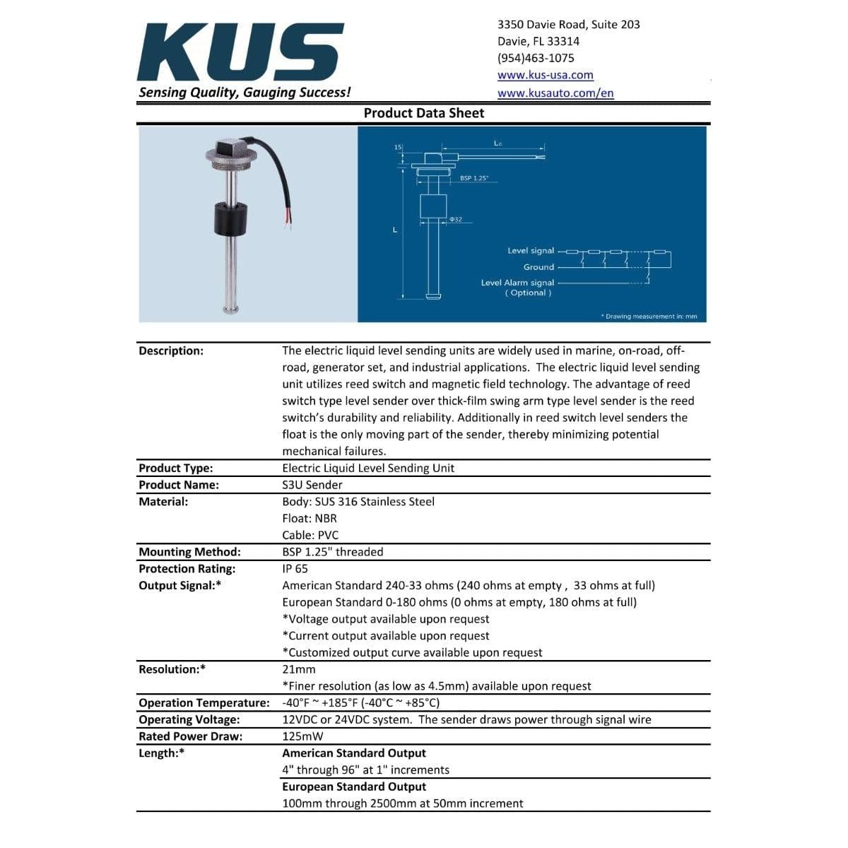 Wema Qualifies for Free Shipping Wema S3U 31" Single Station Sender #153119