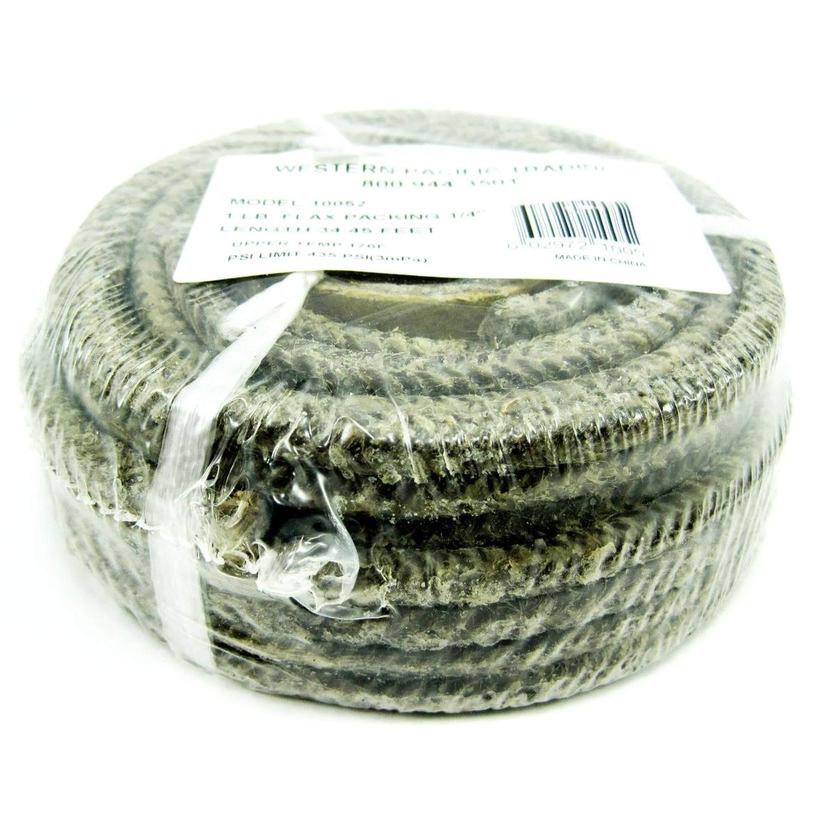 Western Pacific Trading Qualifies for Free Shipping Western Pacific Trading 1/4" Flax Packing 1 lb Spool #10052