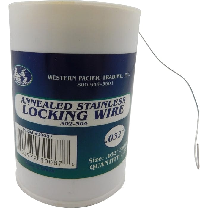 Western Pacific Trading Qualifies for Free Shipping Western Pacific Trading One lb SS Locking Wire .032" #30087