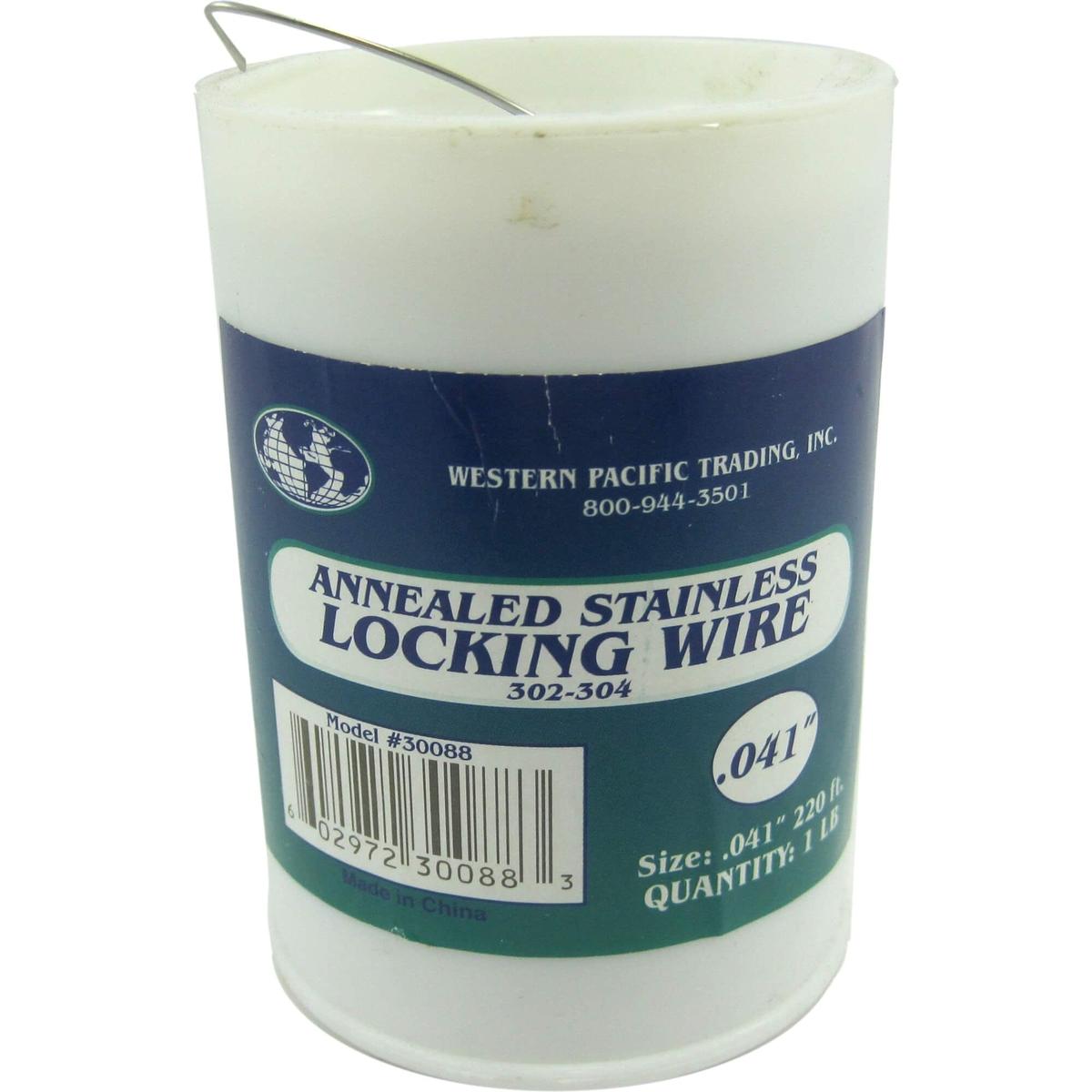 Western Pacific Trading Qualifies for Free Shipping Western Pacific Trading One Pound SS Locking Wire .041" #30088