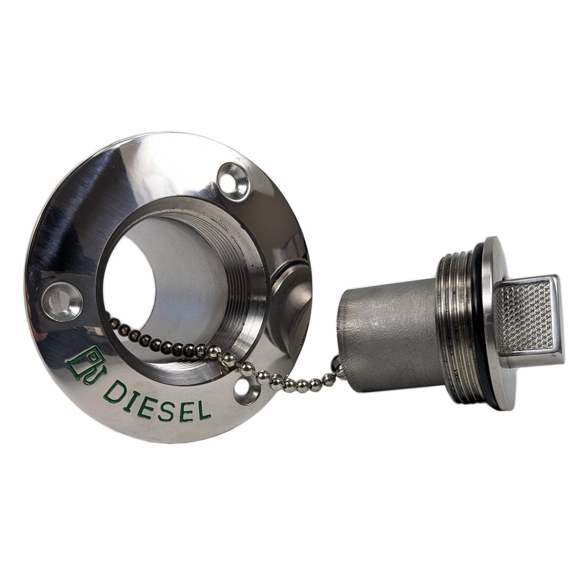 Whitecap Qualifies for Free Shipping Whitecap Push Up Deck Fill Diesel 3-1/2" Green #6895