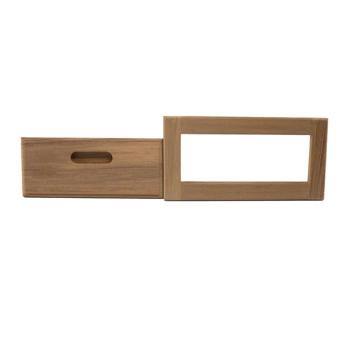 Whitecap Qualifies for Free Shipping Whitecap Teak Drawer/Door Front & Frame 12" W x 6" H #60730
