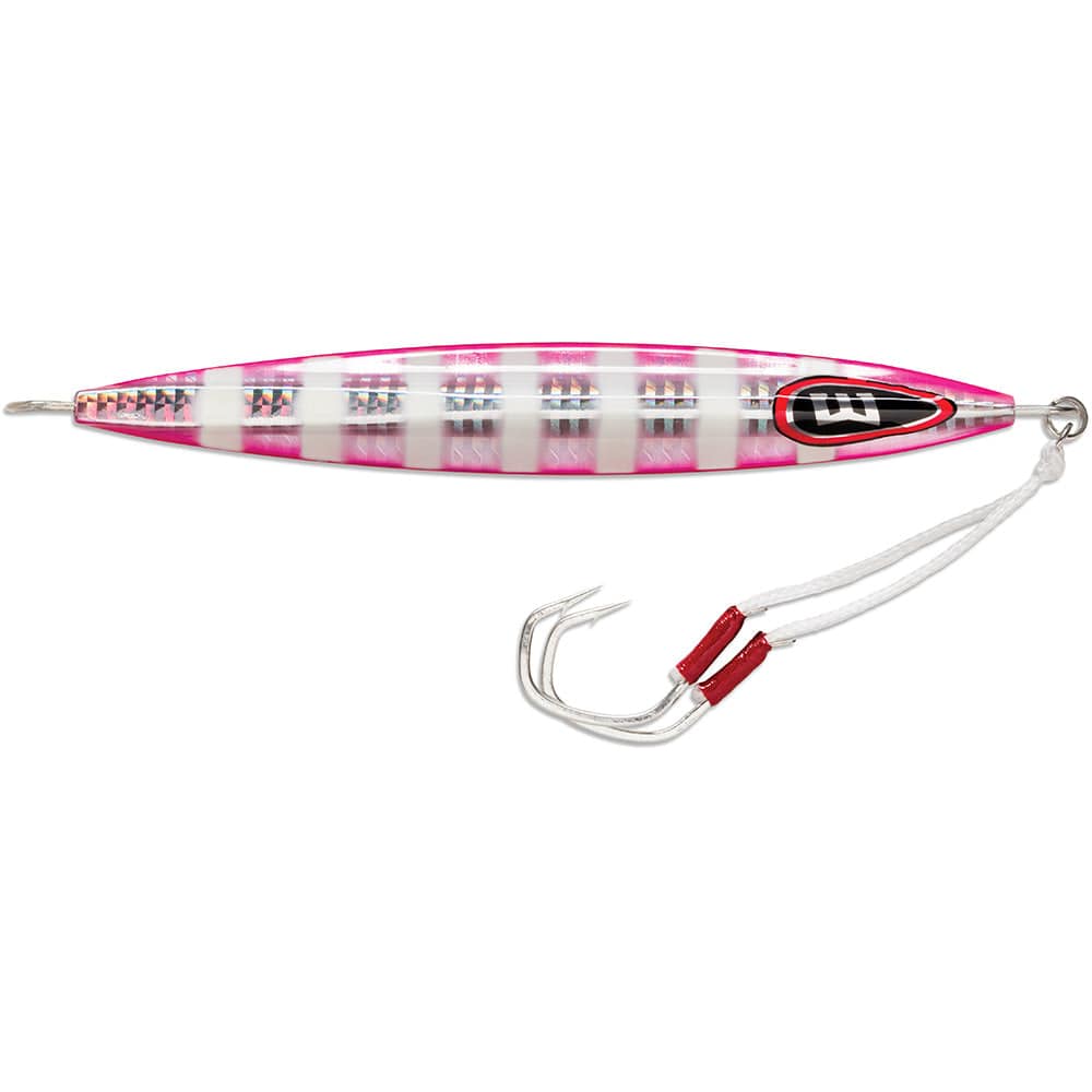Williamson Qualifies for Free Shipping Williamson Kensaki Jig 220 6.75" 7.75 oz Candy Floss #KSJX220CF