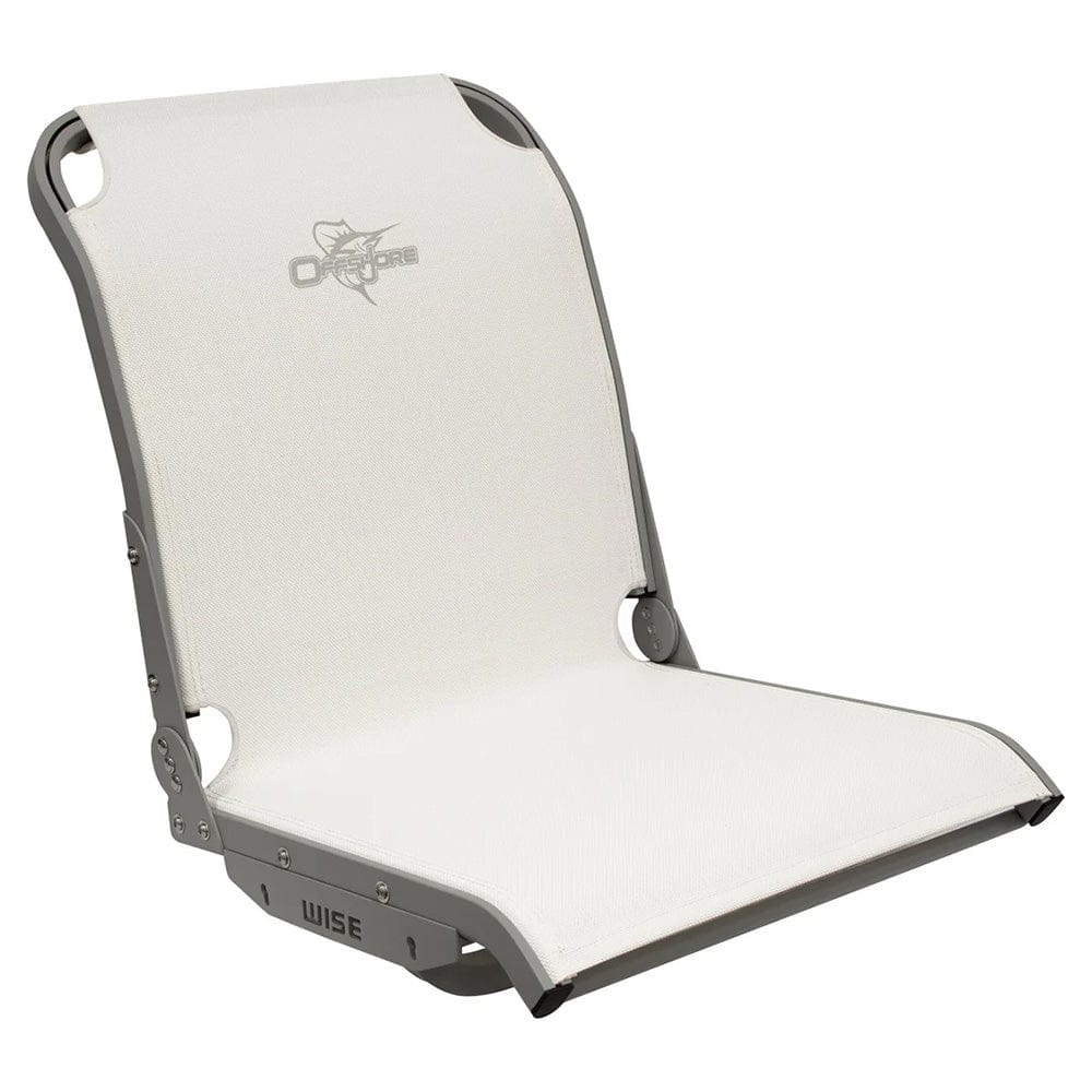 Wise Qualifies for Free Shipping Wise 3374 Aerox Cool-Ride Mesh Mid-Back Boat Seat White #3374-784