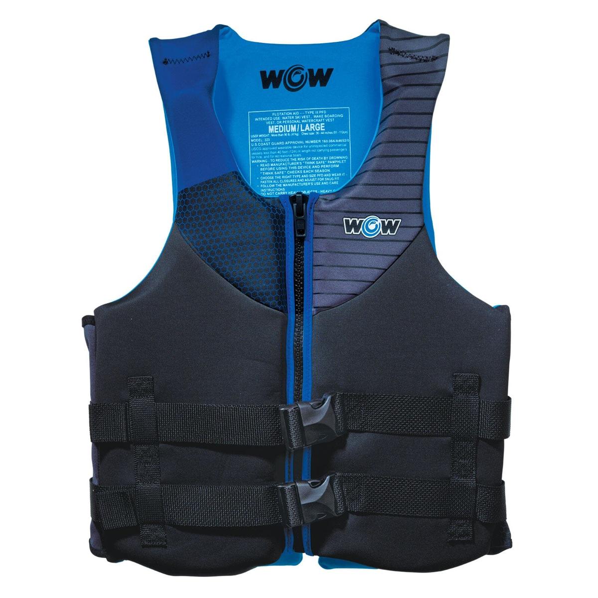 WOW World of Watersports Qualifies for Free Shipping WOW Adult Universal PFD S/M #23-WLV-4823