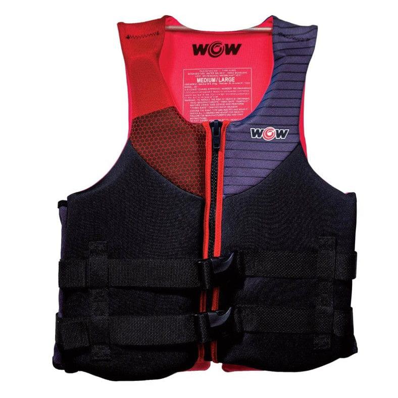 WOW World of Watersports Qualifies for Free Shipping WOW World of Watersports Adult Univ Red PFD S/M #23-WLV-4965