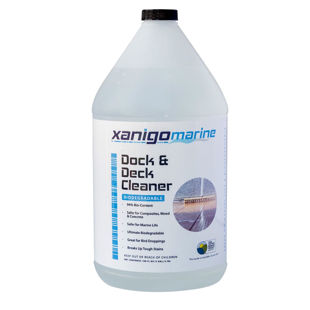 Xanigo Marine Qualifies for Free Shipping Xanigo Dock & Deck Cleaner Gallon #XMDDC1G