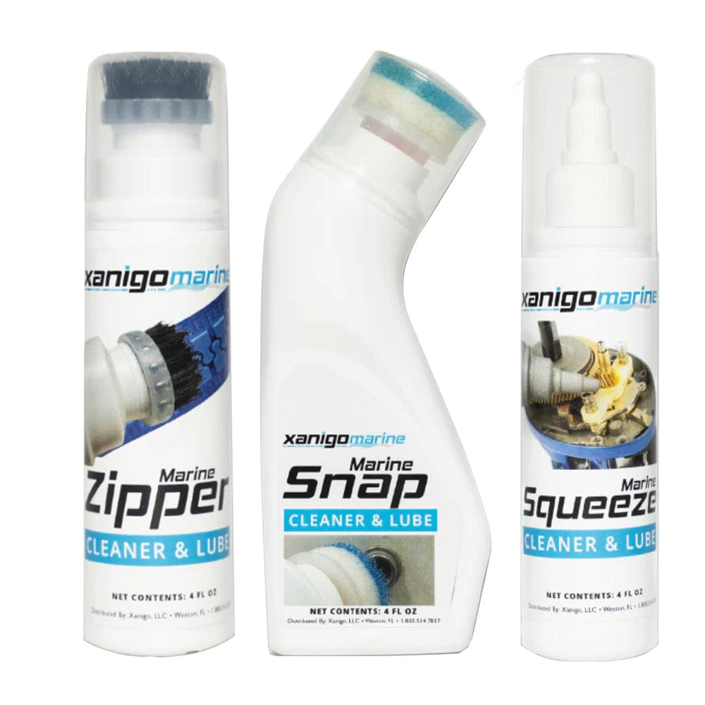 Xanigo Marine Qualifies for Free Shipping Xanigo Marine 3-pc Zipper & Snap Lube Set #XMZSLS3PC