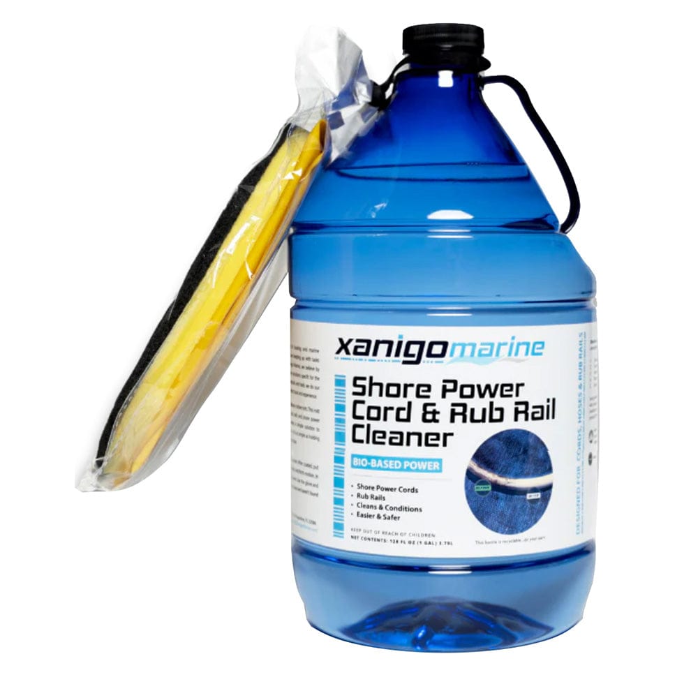 Xanigo Marine Qualifies for Free Shipping Xanigo Marine Shore Power Cord & Rub Rail Cleaner #XMSPC1G