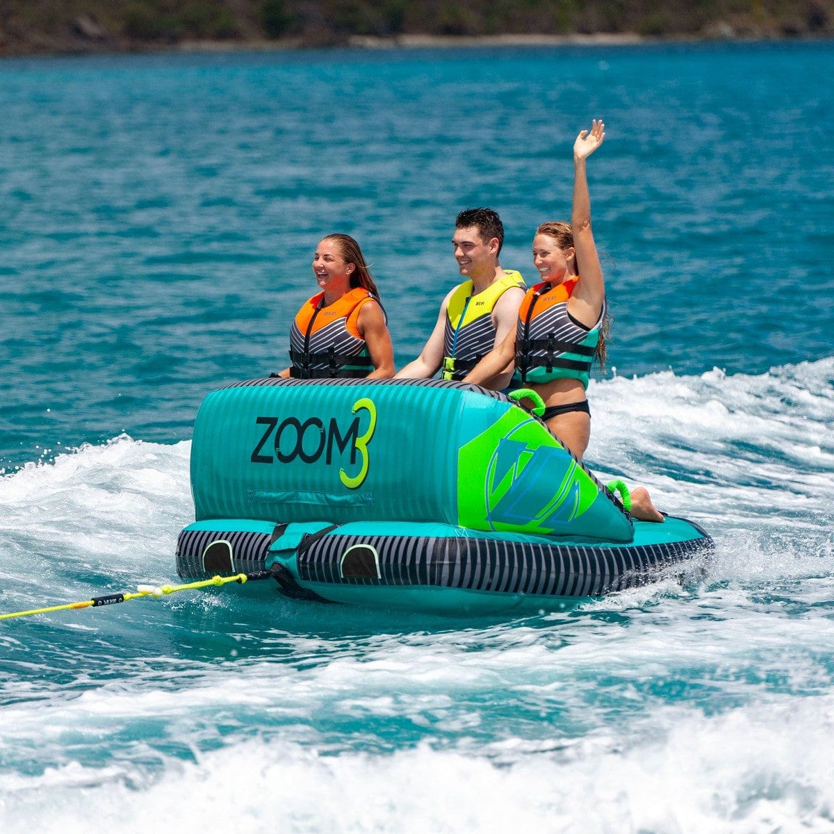 ZUP Not Qualified for Free Shipping ZUP ZOOM 3 Towable Tube #ZUP-75885