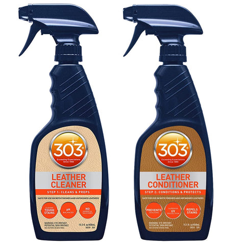 303 Products Qualifies for Free Shipping 303 Leather Cleaner & Conditioner 16 oz #30228/30227KIT