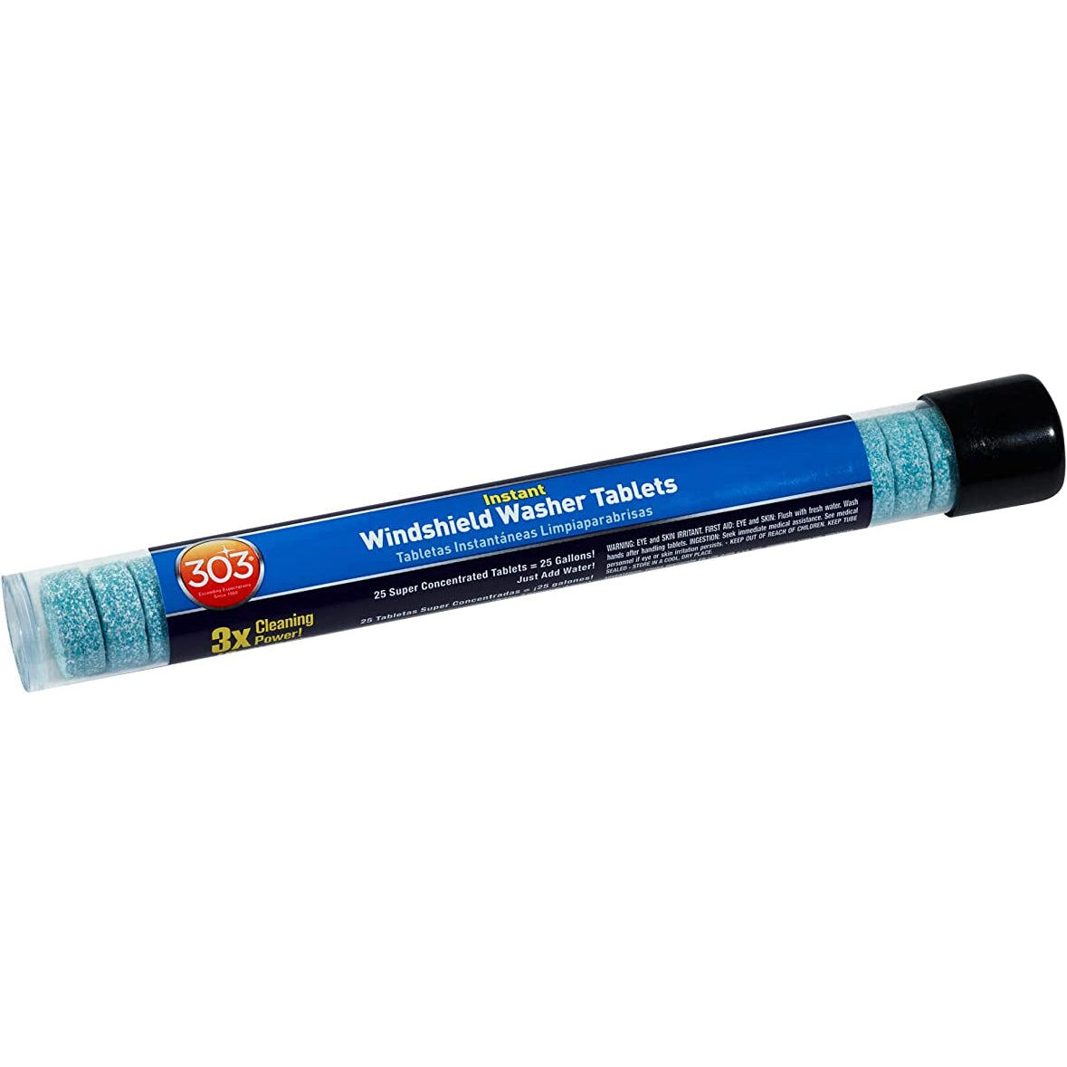 303 Products Qualifies for Free Shipping 303 Products Windshield Wiper Tablets Tubes of 25 1-gallon tabs 230395