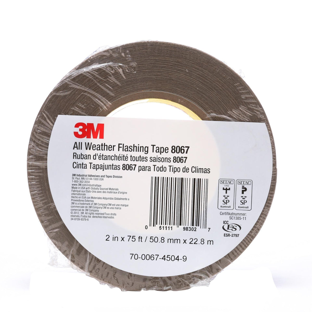 3M Marine Qualifies for Free Shipping 3M All Weather Flashing Tape 8067 Tan 2" 75' Slit Liner #7000049773