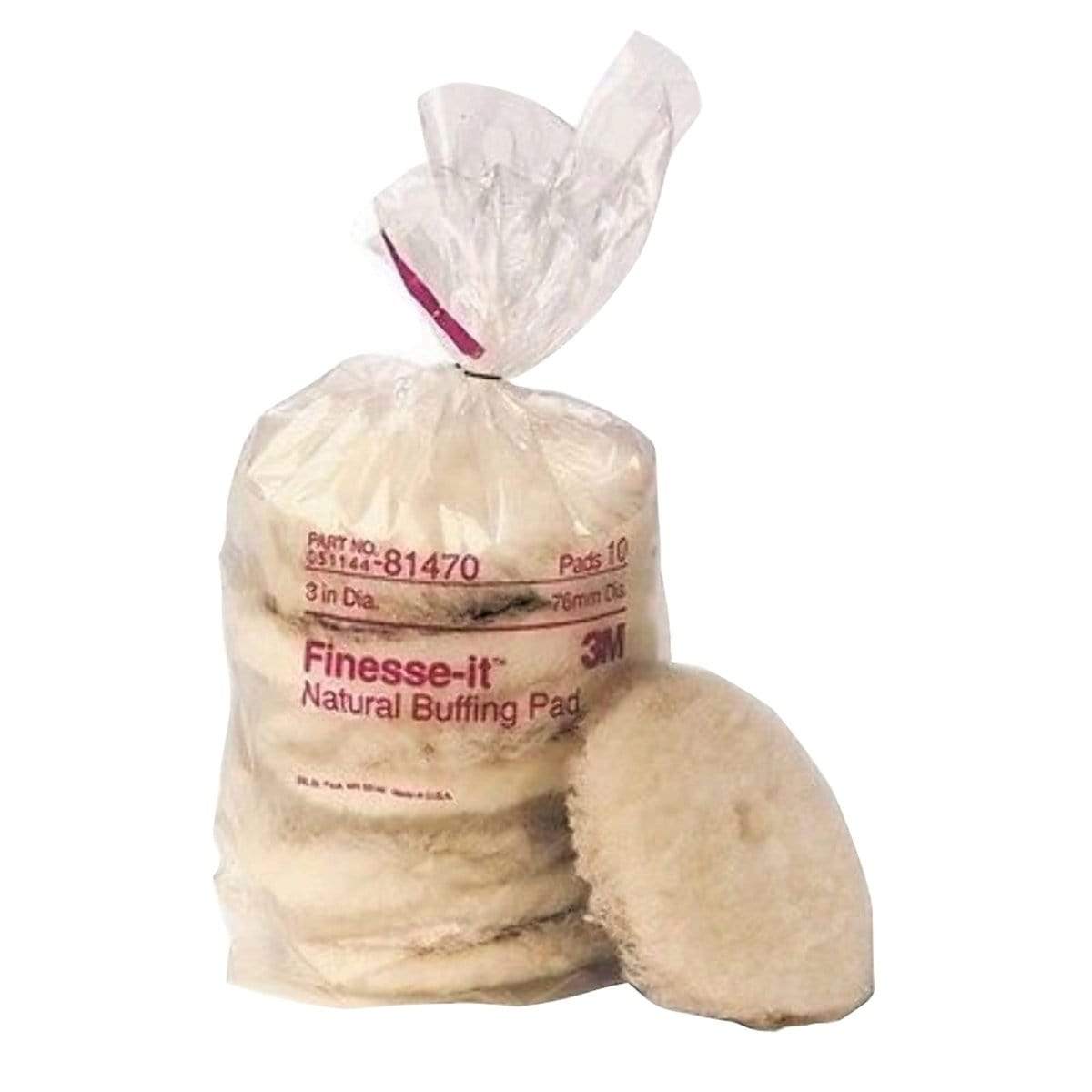 3M Marine Qualifies for Free Shipping 3M Finesse-It Natural Buffing Pad 3" 10 #81470