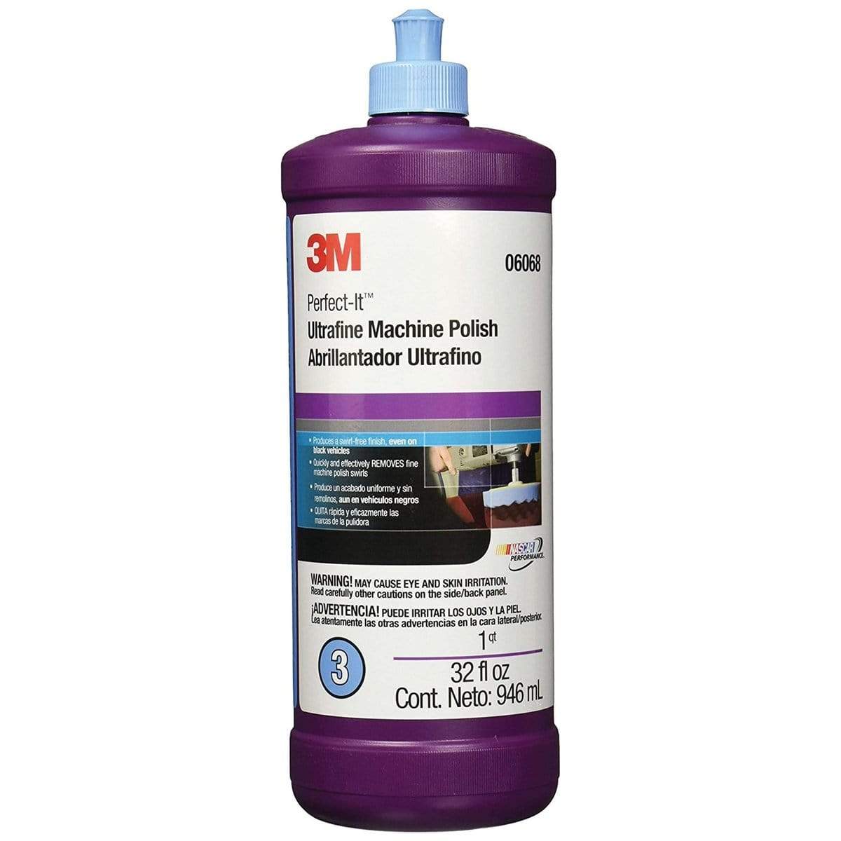 3M Marine Qualifies for Free Shipping 3M Marine 1 Quart Perfect-It Ultrafine Machine Polish #06068