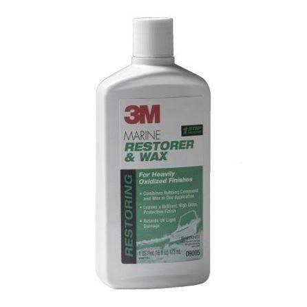 3M Marine Qualifies for Free Shipping 3M Marine 3M Restorer and Wax 16 oz #051131-09005