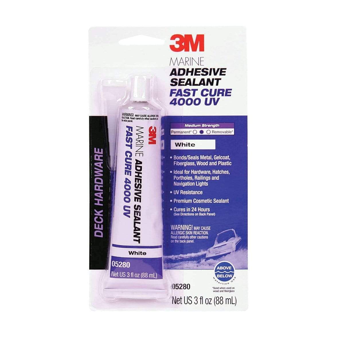 3M Marine Qualifies for Free Shipping 3M Marine 4000 UV Fast Cure 3 oz 05280