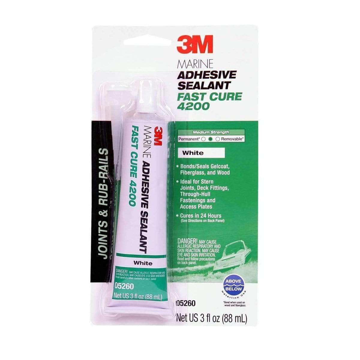 3M Marine Qualifies for Free Shipping 3M Marine 4200 Fast Cure Sealant 3 oz 05260