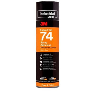 3M Marine Qualifies for Free Shipping 3M Marine Foam Fast Spray Adhesive 74 24 oz Orange #7000023925