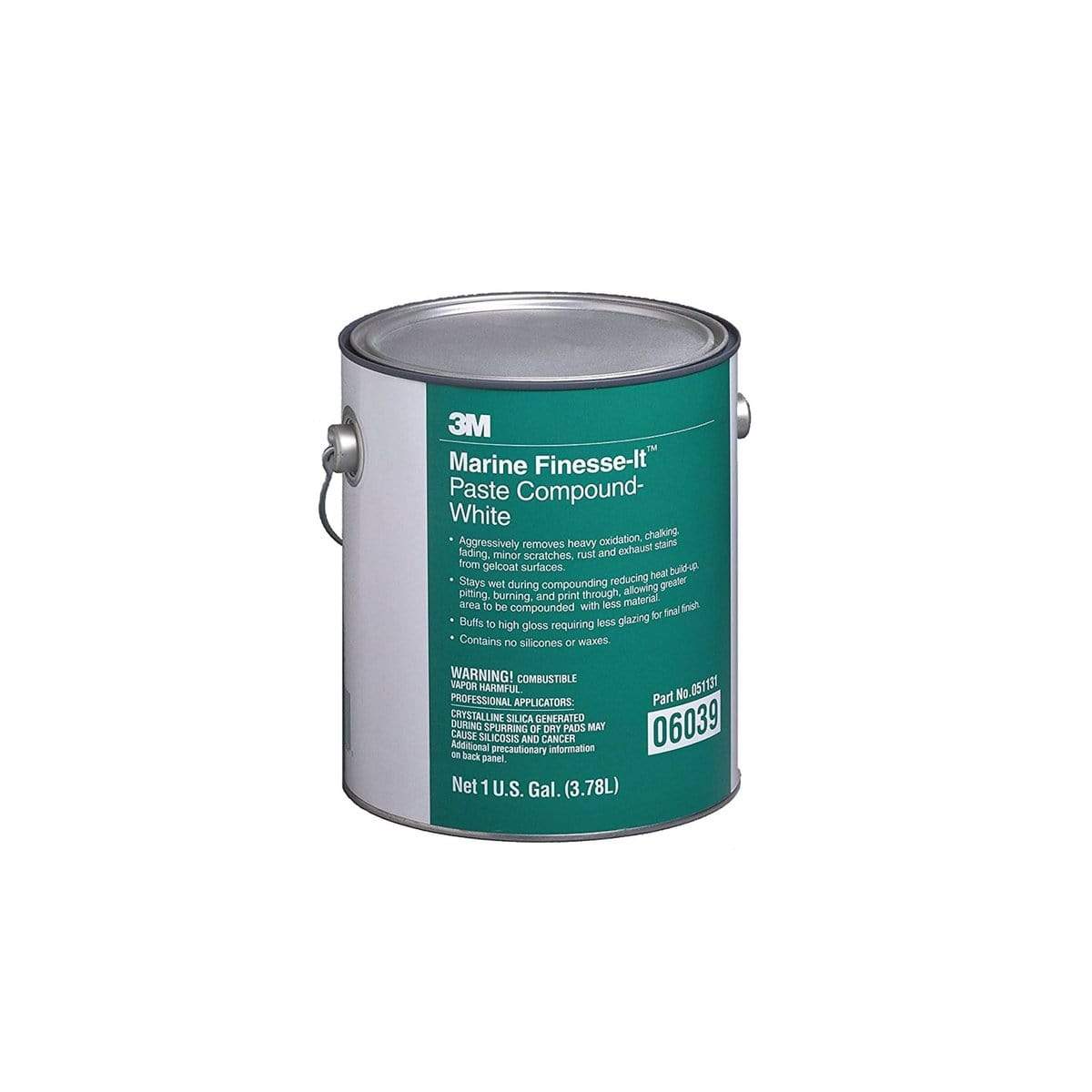 3M Marine Qualifies for Free Shipping 3M Marine High Gloss Gelcoat Compound 1 Gallon #06039