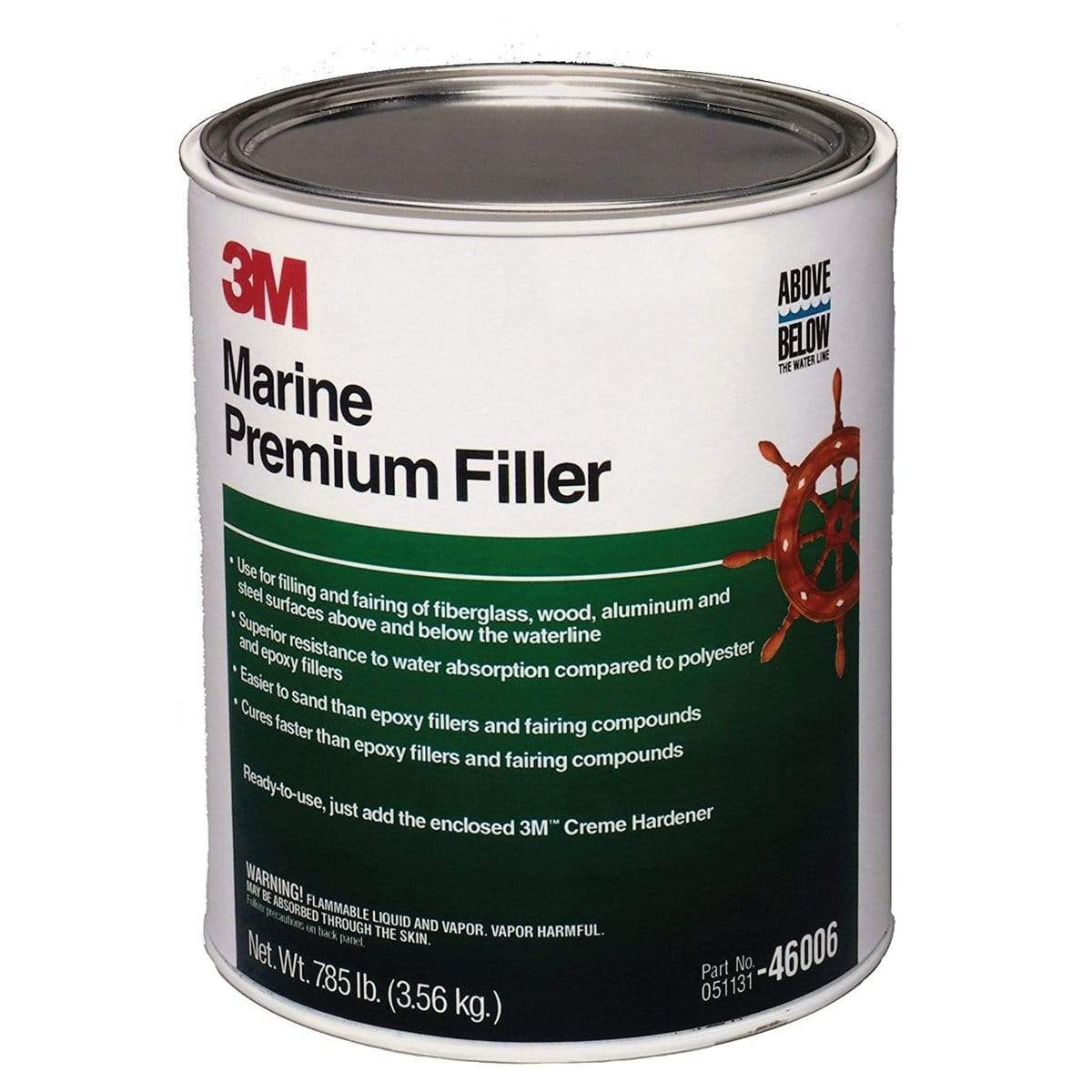 3M Marine Qualifies for Free Shipping 3M Marine Marine Premium Filler Gallon #46006