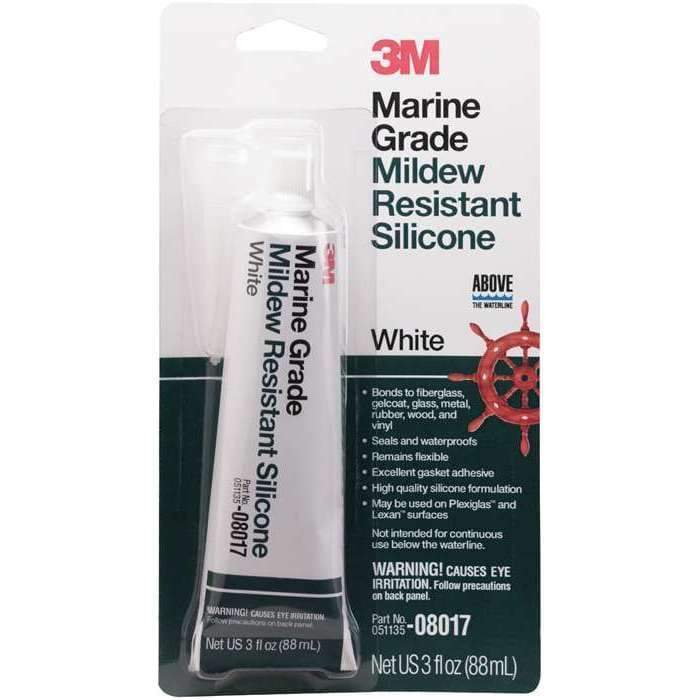 3M Marine Qualifies for Free Shipping 3M Marine Marine Silicone White 3 oz #08017