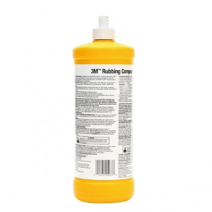 3M Marine Qualifies for Free Shipping 3M Marine Rubbing Compound Quart 32 oz #05973