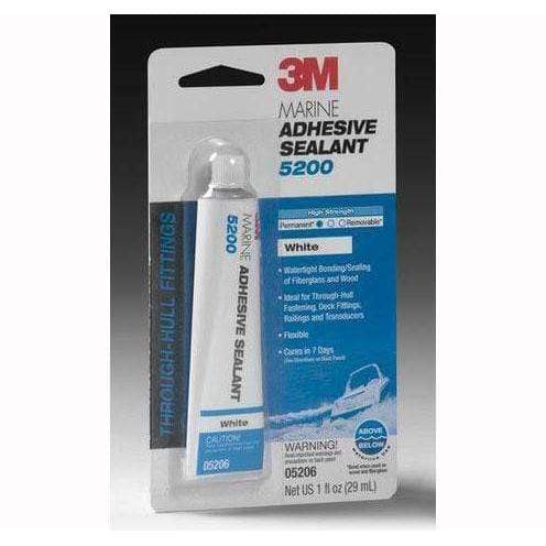 3M Marine Qualifies for Free Shipping 3M Marine Sealant 5200 White 1 oz #05206