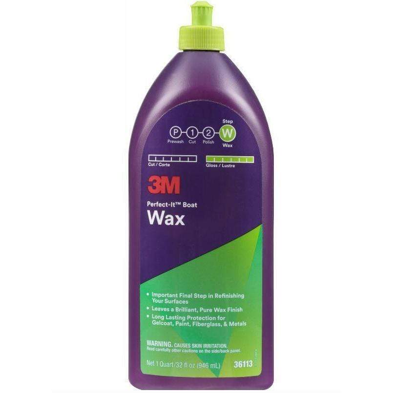 3M Marine Qualifies for Free Shipping 3M Marine Wax Perfect-It Quart #36113