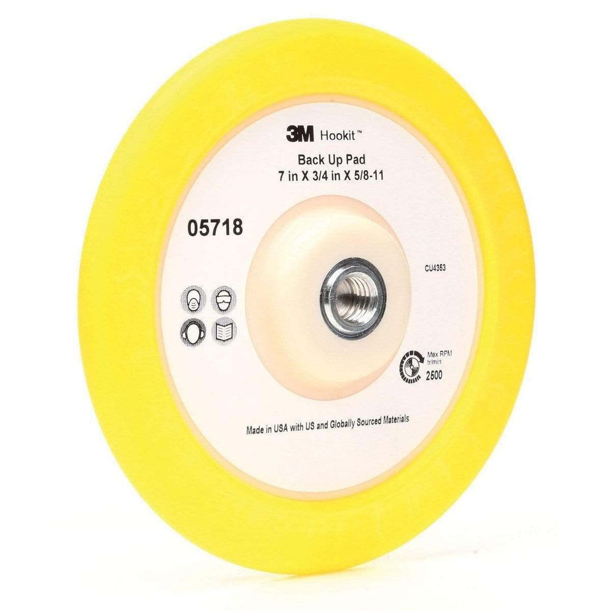 3M Marine Qualifies for Free Shipping 3M Perfect-It Back-Up Pad 7" #05718