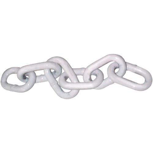 Acco Chain Qualifies for Free Shipping ACCO/Peerless 3/16" x 4' White Vinyl Coated Anchor Chain #4069-80324