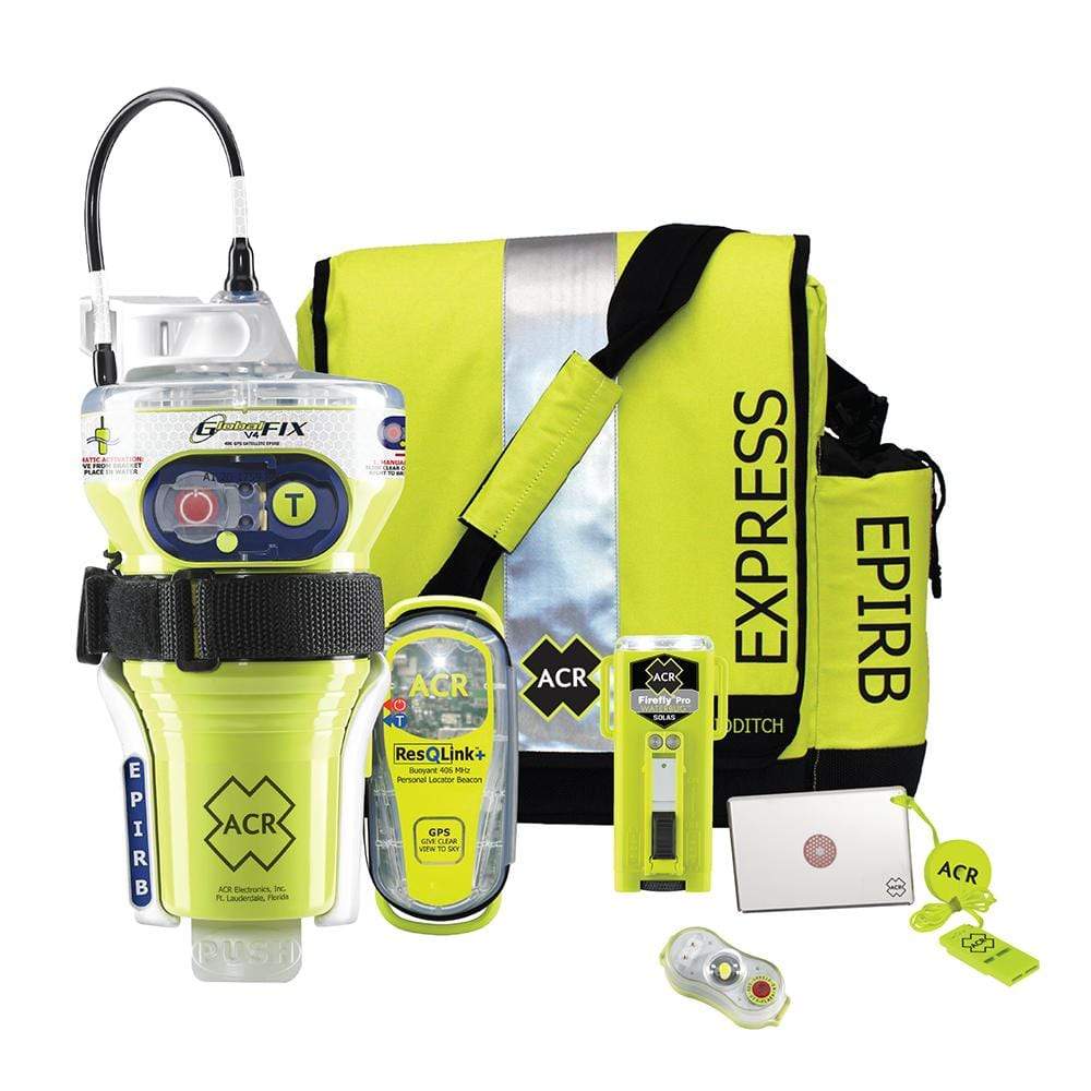 ACR Electronics Qualifies for Free Shipping ACR EPIRB Survival Kit Globalfix V4 #2257.3