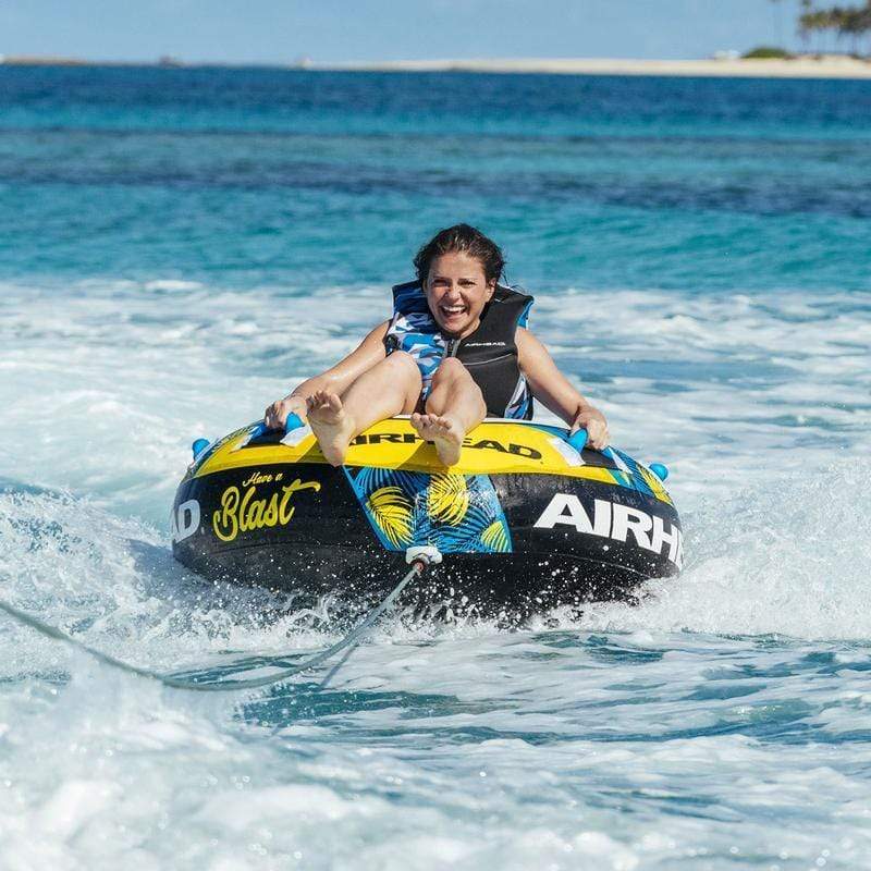 Kwik Tek Qualifies for Free Shipping AIRHEAD BLAST Inflatable 1-Person Towable #AHBL-12